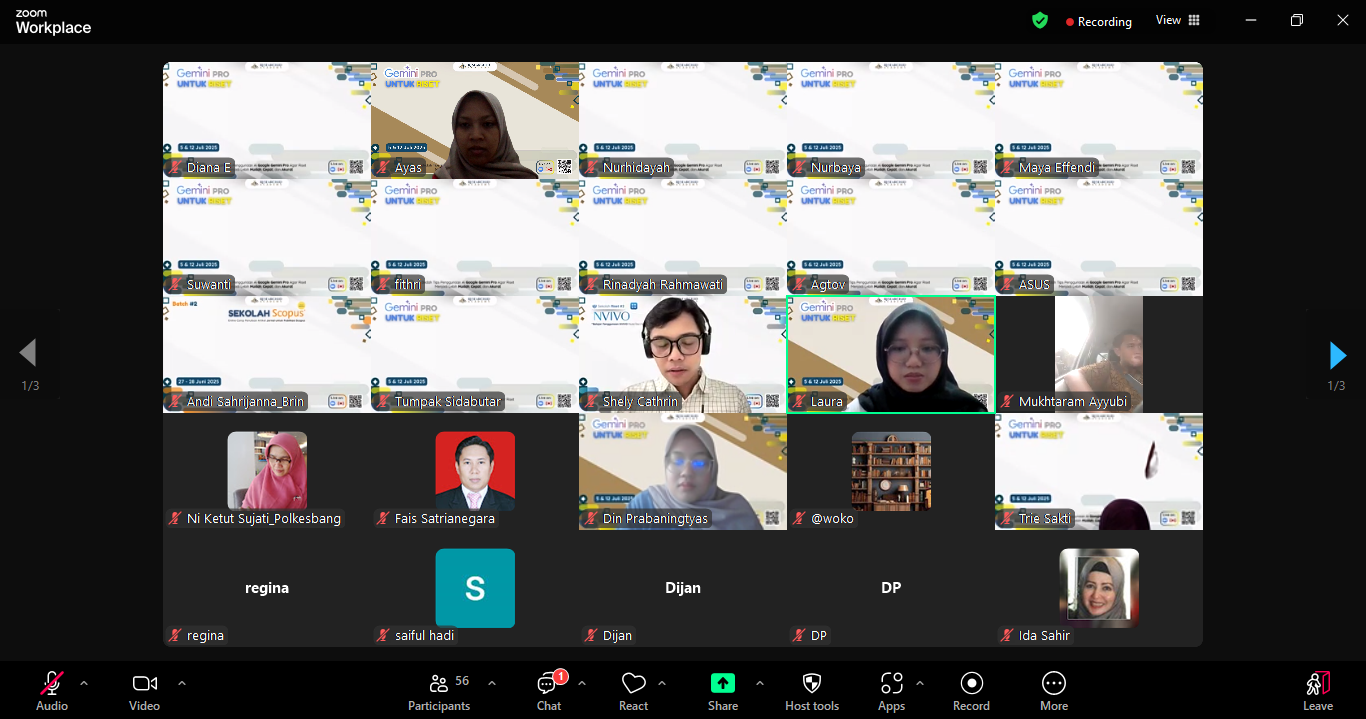 Sekolah AI #12 Gemini Pro untuk Riset Day 2
